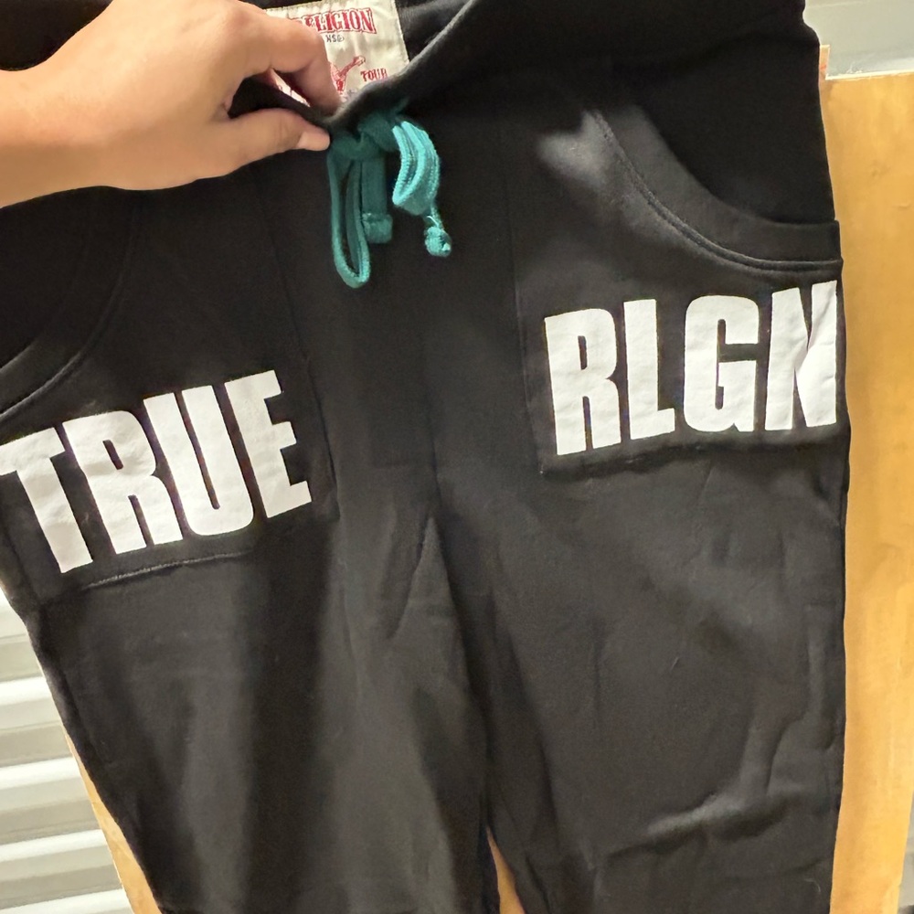 True religion mens sweat joggers